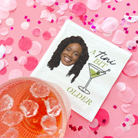 Custom Face Napkins - A Tini Bit Older