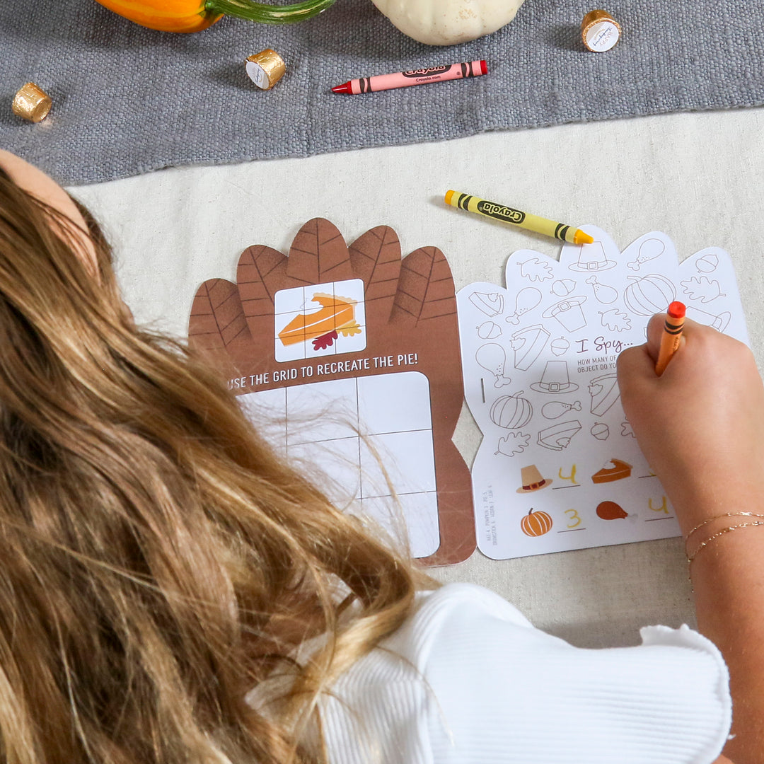 Thanksgiving Turkey Activity Books - 10 Ct