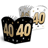 40th Birthday Treat Boxes - 12 Ct