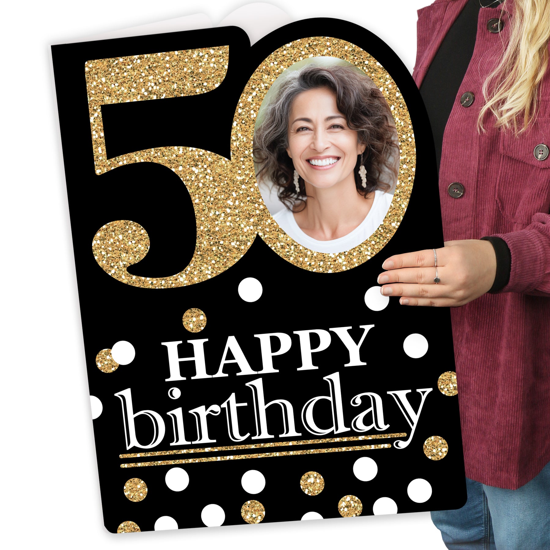 adult-50th-birthday-gold-happy-birthday-giant-greeting-card-personalized-photo-jumborific-card-16-5-x-22-inches-bigdotofhappiness-com-big-dot-of-happiness-llc for Free Printable 50th Birthday Greeting Cards Adult 50th Birthday - Gold - Happy Birthday Giant Greeting Card - Personalized Photo Jumborific Card - 16.5 x 22 inches | BigDotOfHappiness.com – Big Dot of Happiness LLC for Free Printable 50th Birthday Greeting Cards