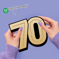 70th Birthday Garland Banner - 15 Pc