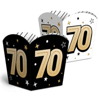 70th Birthday Treat Boxes - 12 Ct