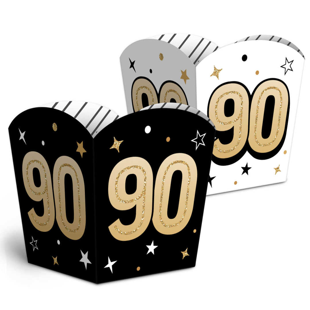 90th Birthday Treat Boxes - 12 Ct