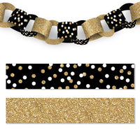 Adult Happy Birthday DIY Paper Chains - 128 Pc