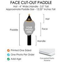 Custom Adult Birthday Fun Face Props