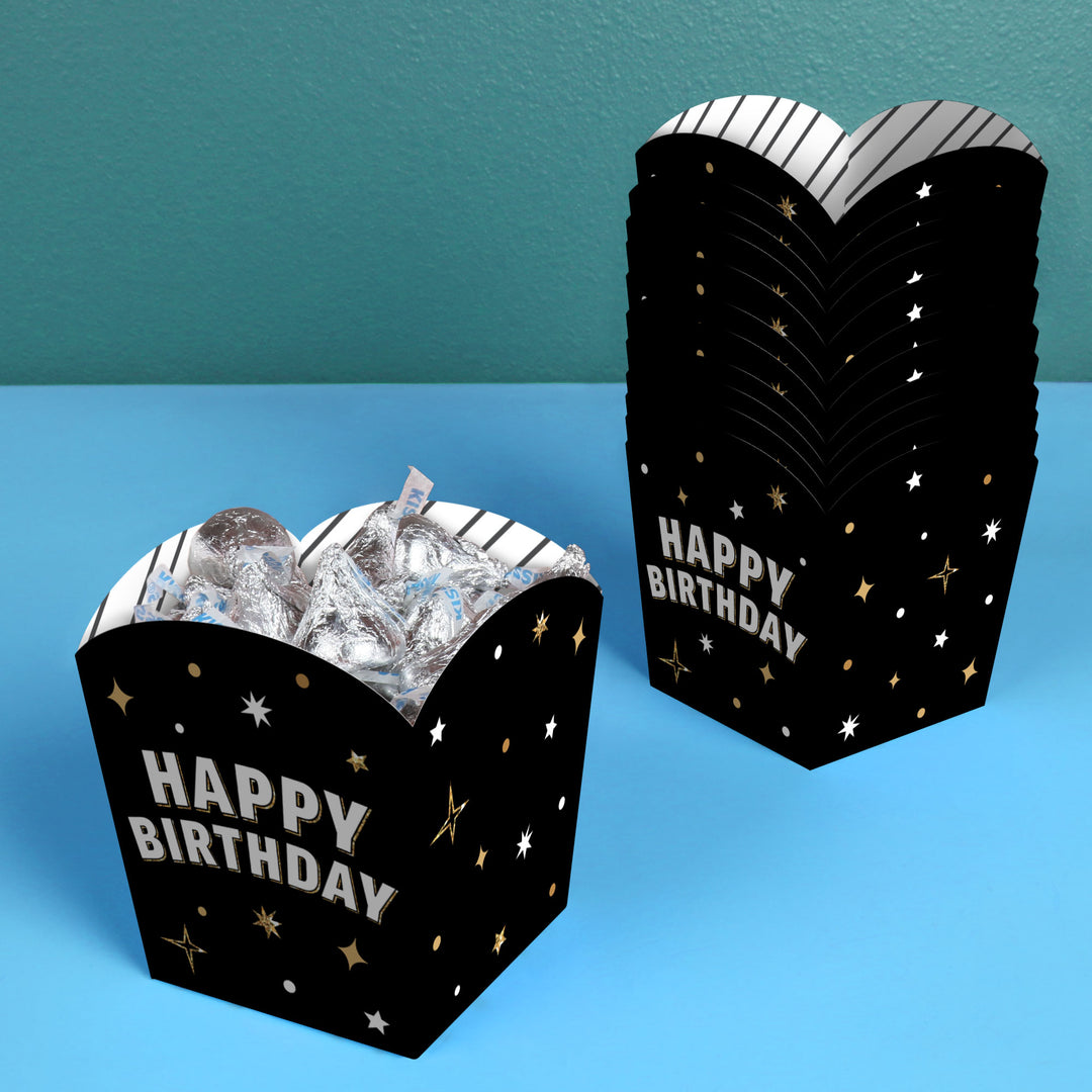 Happy Birthday Treat Boxes - 12 Ct