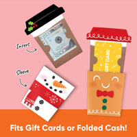 Assorted Christmas Nifty Gifty Card Holders - 8 Ct