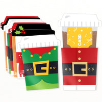 Assorted Christmas Nifty Gifty Card Holders - 8 Ct