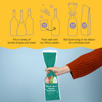 Wine Bags - Assorted Holiday Thank Yous