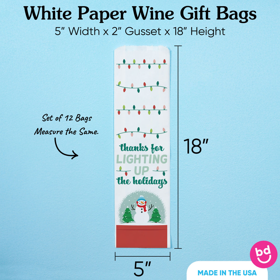 Wine Bags - Assorted Holiday Thank Yous