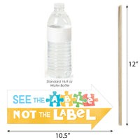 Autism Acceptance Photo Props - 10 Ct