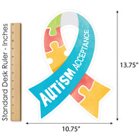 Autism Acceptance Yard Sign - 1 Pc