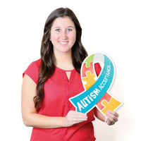 Autism Acceptance Yard Sign - 1 Pc
