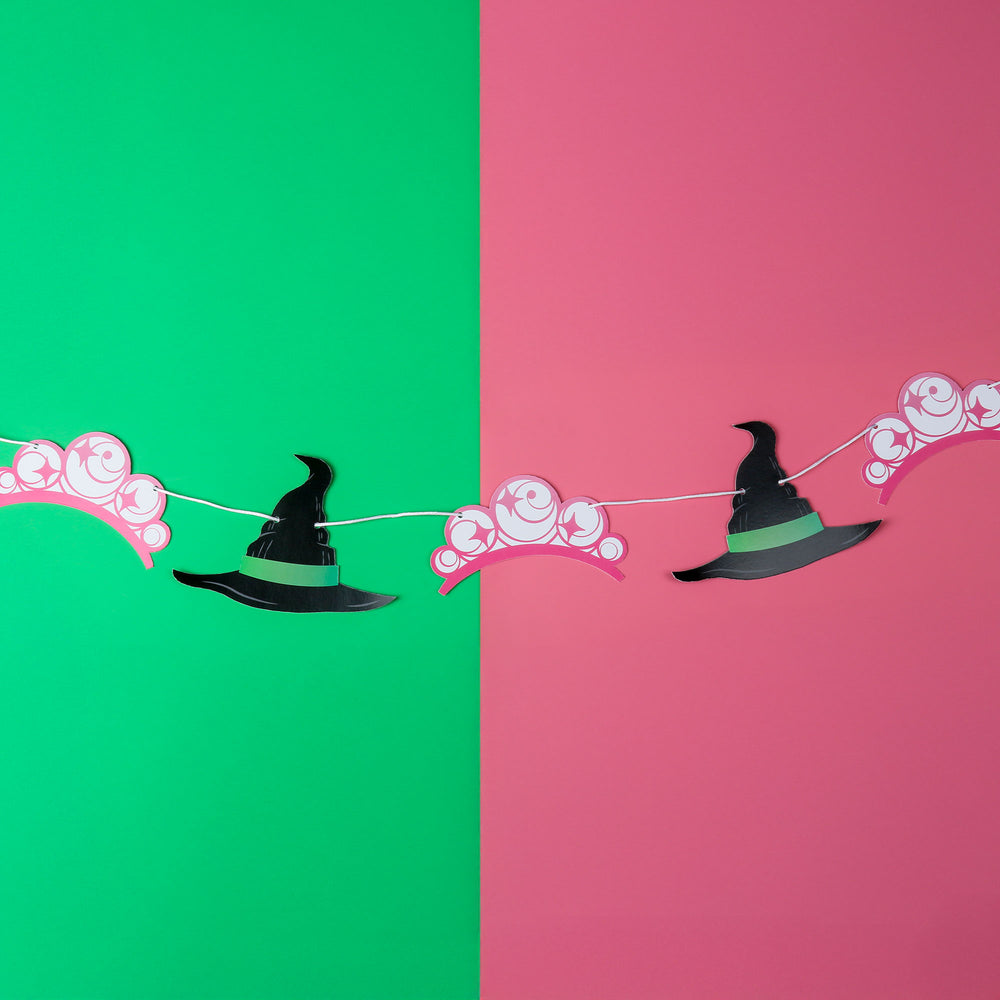 Witch Garland Banner - 15 Pc