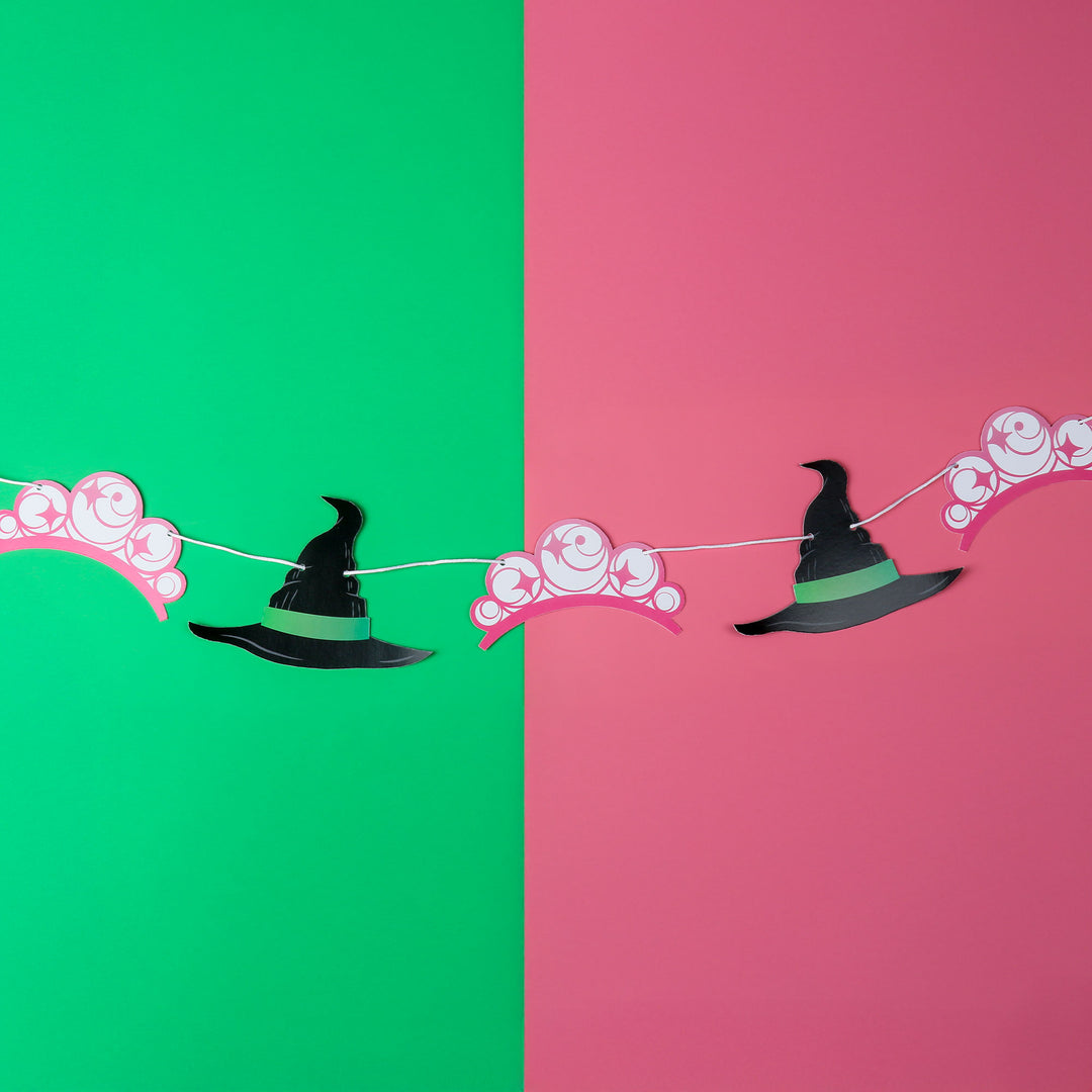 Witch Garland Banner - 15 Pc