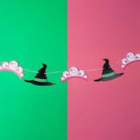 Witch Garland Banner - 15 Pc