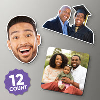 Custom Photo Magnets - 12 Ct