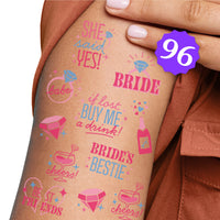 Bachelorette Temporary Tattoos - 96 Ct