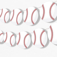 Baseball Garland Banner - 15 Pc
