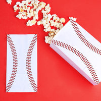Popcorn Bags - Baseball - 25 Ct