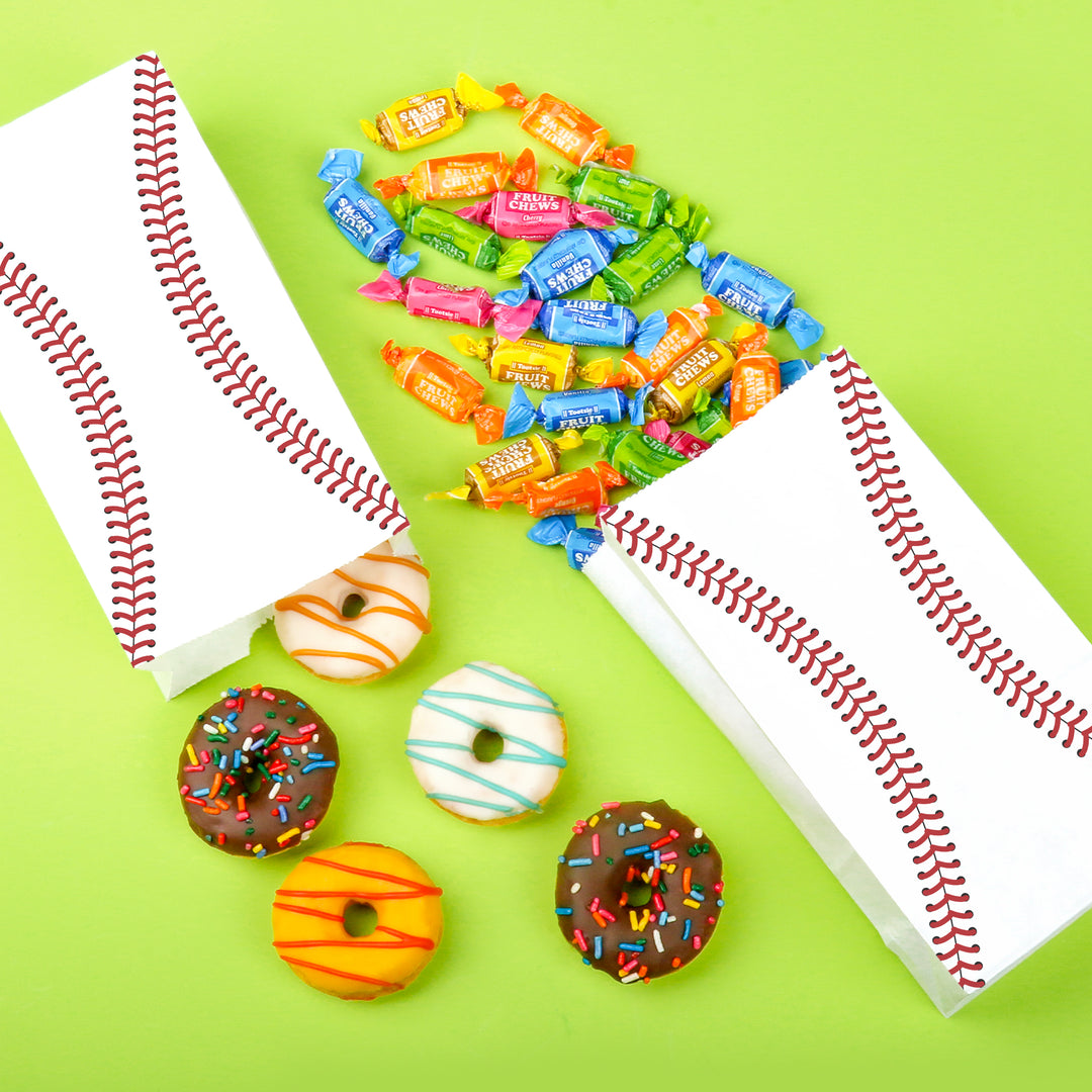Popcorn Bags - Baseball - 25 Ct