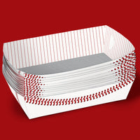 Baseball Party Paper Food Trays