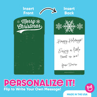Baseball Santa Nifty Gifty Card Holders - 8 Ct