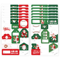 Baseball Santa To and From Stickers - 12 Sheets