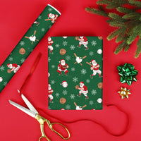 Baseball Santa - Wrapping Paper