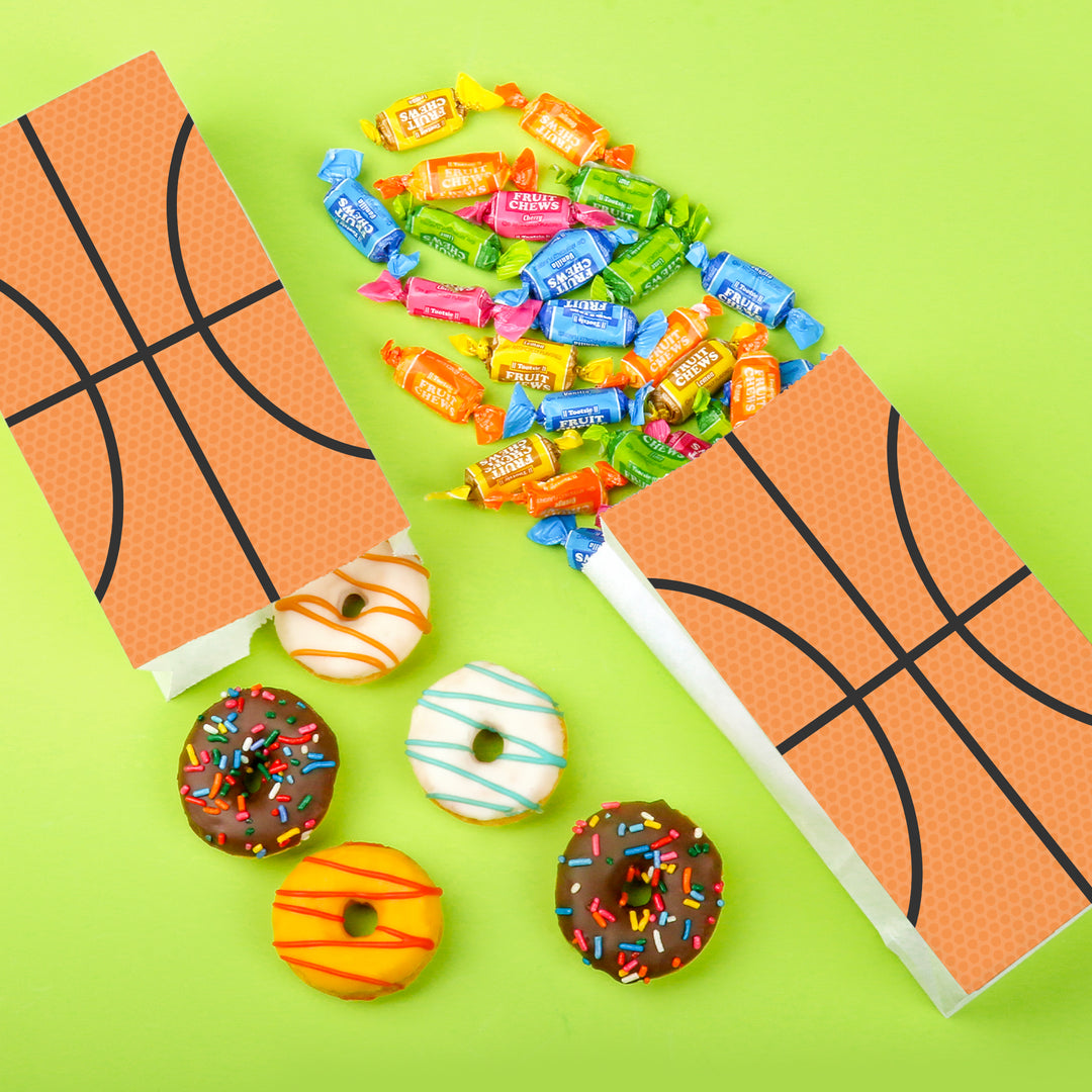 Popcorn Bags - Basketball - 25 Ct