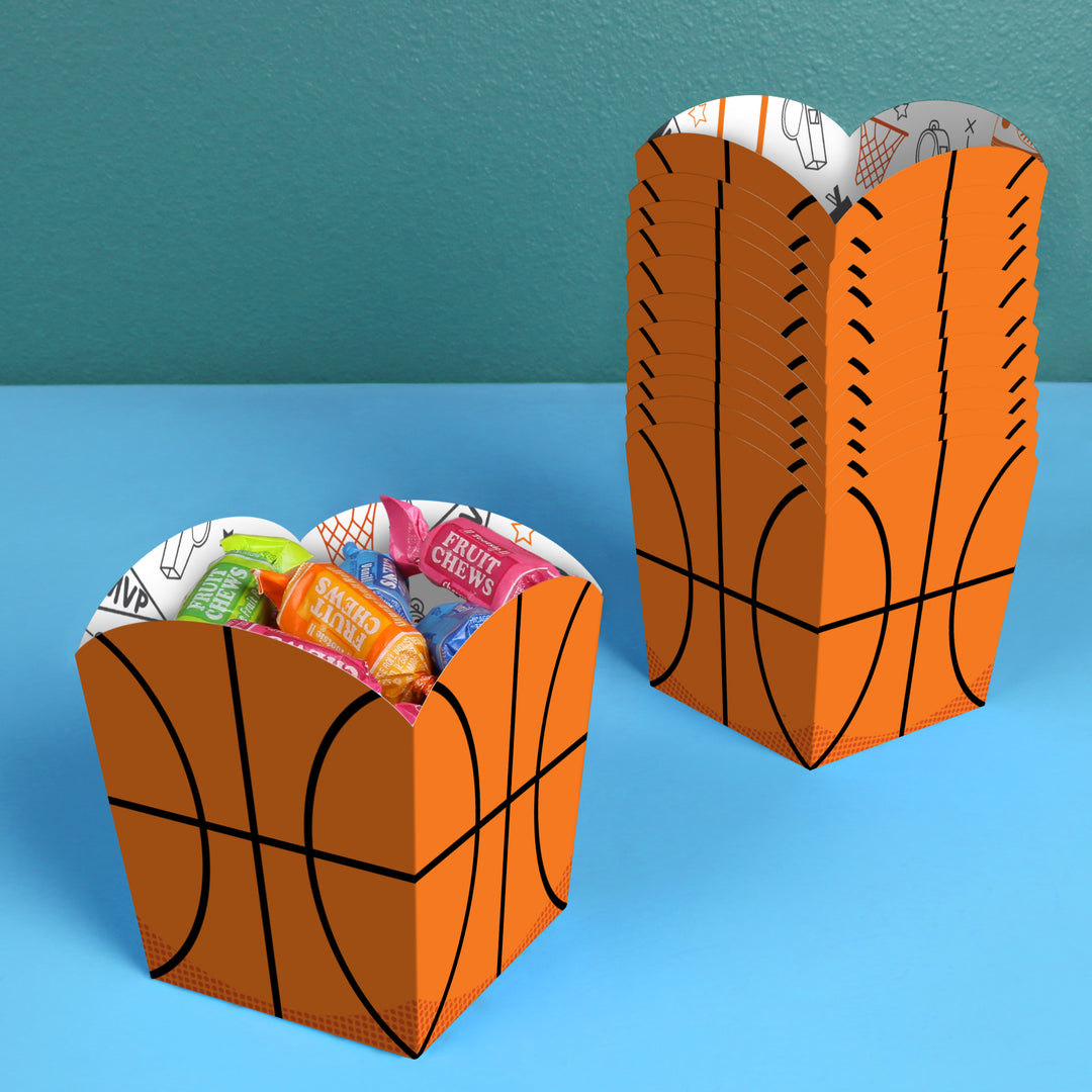 Basketball Treat Boxes - 12 Ct
