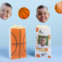 Popcorn Bags - Basketball - 25 Ct