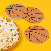 Drink Coasters - Basketball - 25 Ct
