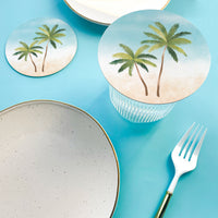 Drink Coasters - Palm Trees - 25 Ct