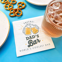 Custom Text - Cheers & Beers Napkins - 50 Ct