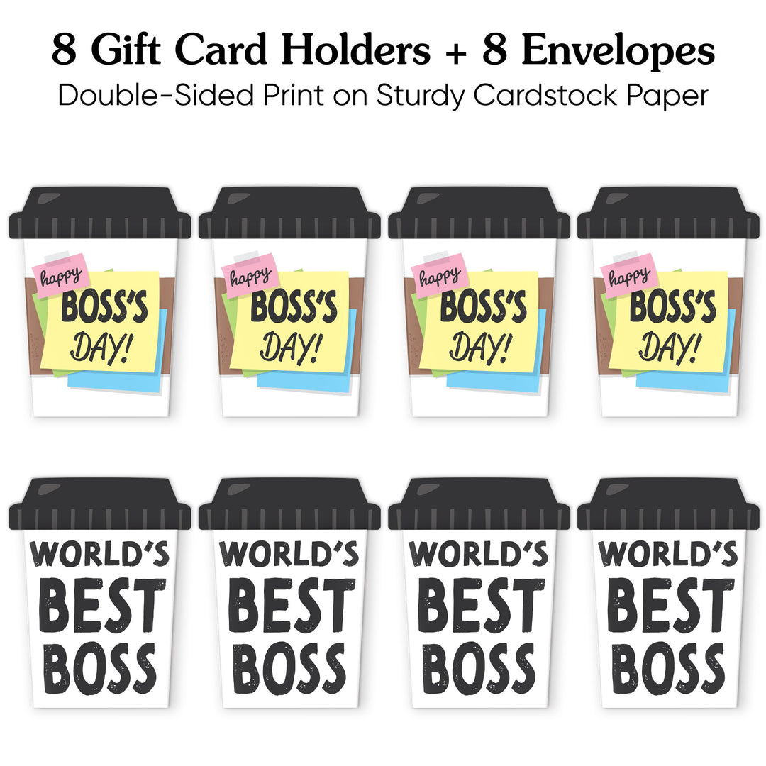 Best Boss Ever Coffee Cup Nifty Gifty - 8 Ct