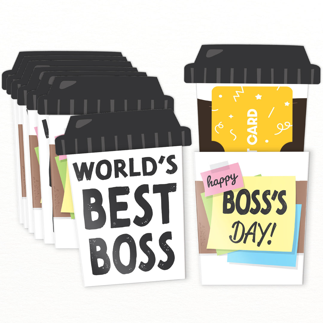 Best Boss Ever Coffee Cup Nifty Gifty - 8 Ct