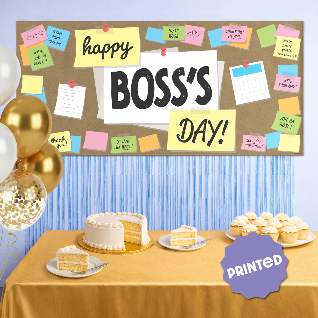Best Boss Ever Kraft Banner