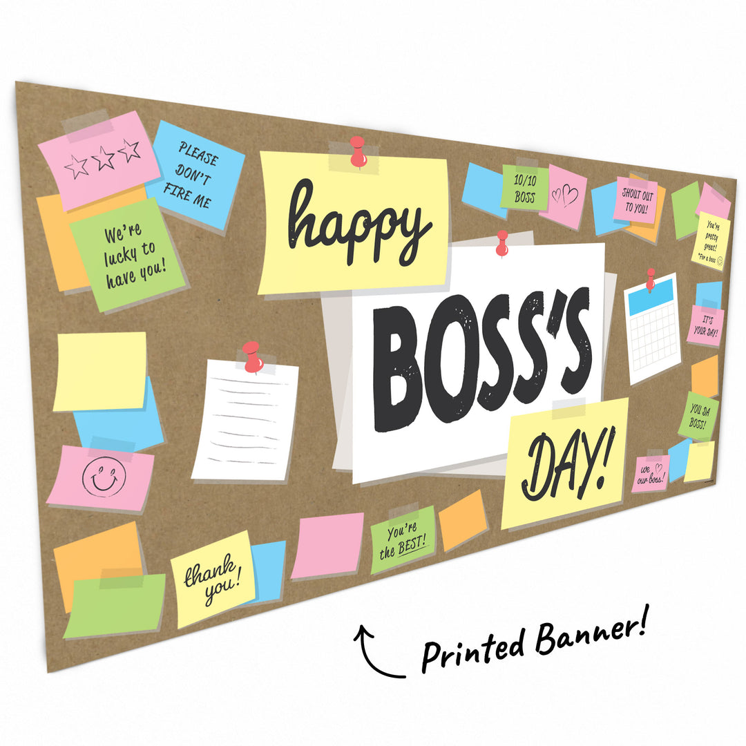 Best Boss Ever Kraft Banner