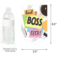 Best Boss Ever Bunting Banner