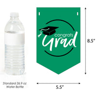 Green Grad - Best is Yet to Come - 2026 Graduation Party Bunting Banner and Decorations - Congrats Grad