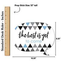 Light Blue Grad - 2026 Graduation Party Photo Booth Props Kit - 20 Count