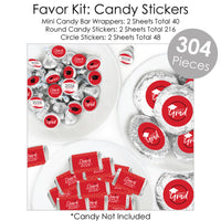 Red Grad - Best is Yet to Come - 2026 Red Graduation Party Supplies - Banner Decoration Kit - Fundle Bundle