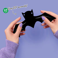 Black Bats Garland Banner - 15 Pc
