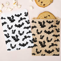 Paper Treat Bags - Black Bats - 25 Ct
