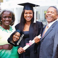 Custom Grad Black & White Photo Paddle 1, 3, 6, or 12 Pc