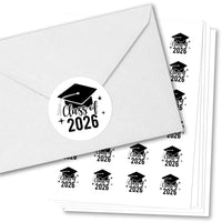 2026 Graduation Envelope Seal Stickers - 120 Ct