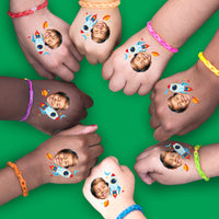 Custom Outer Space Temporary Tattoos - 12 Ct