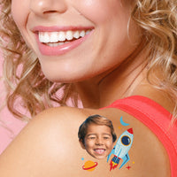 Custom Outer Space Temporary Tattoos - 12 Ct