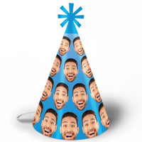Custom Fun Face Cone Hat - 8 Ct